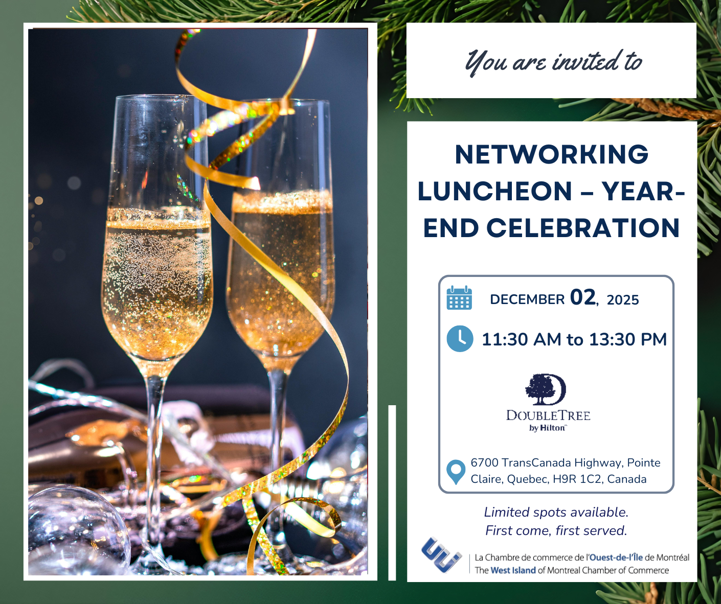 Networking Luncheon – Year-End Celebration Networking Luncheon – Year-End Celebration