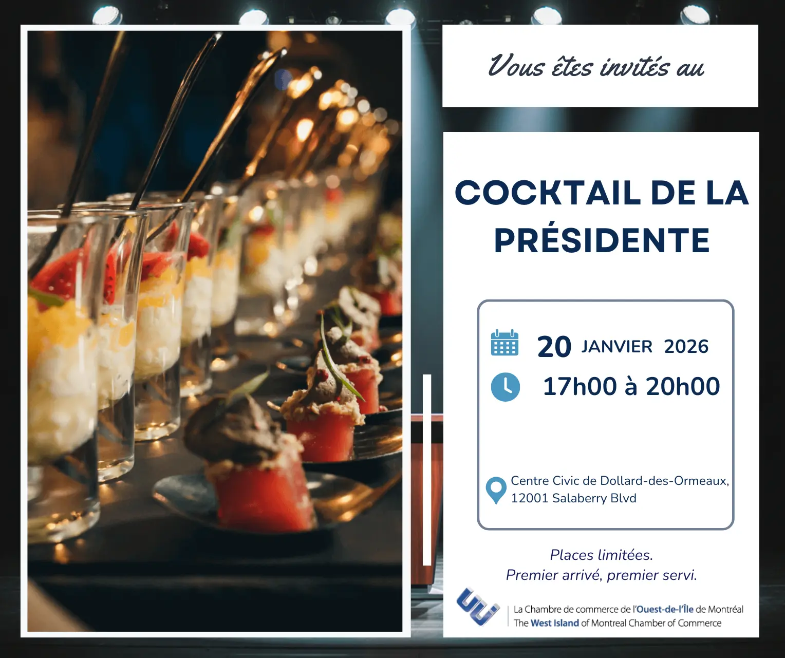 Le Cocktail de la Présidente – Une soirée à ne pas manquer !